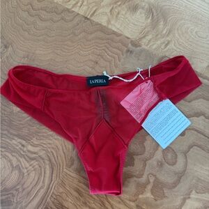 La Perla Scarlet Sheer Lingerie